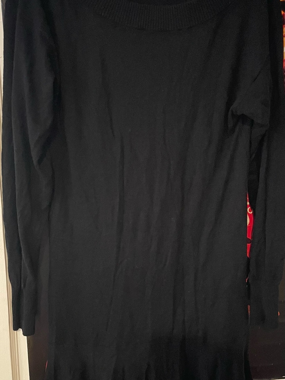 French Connection Black Knit Dress